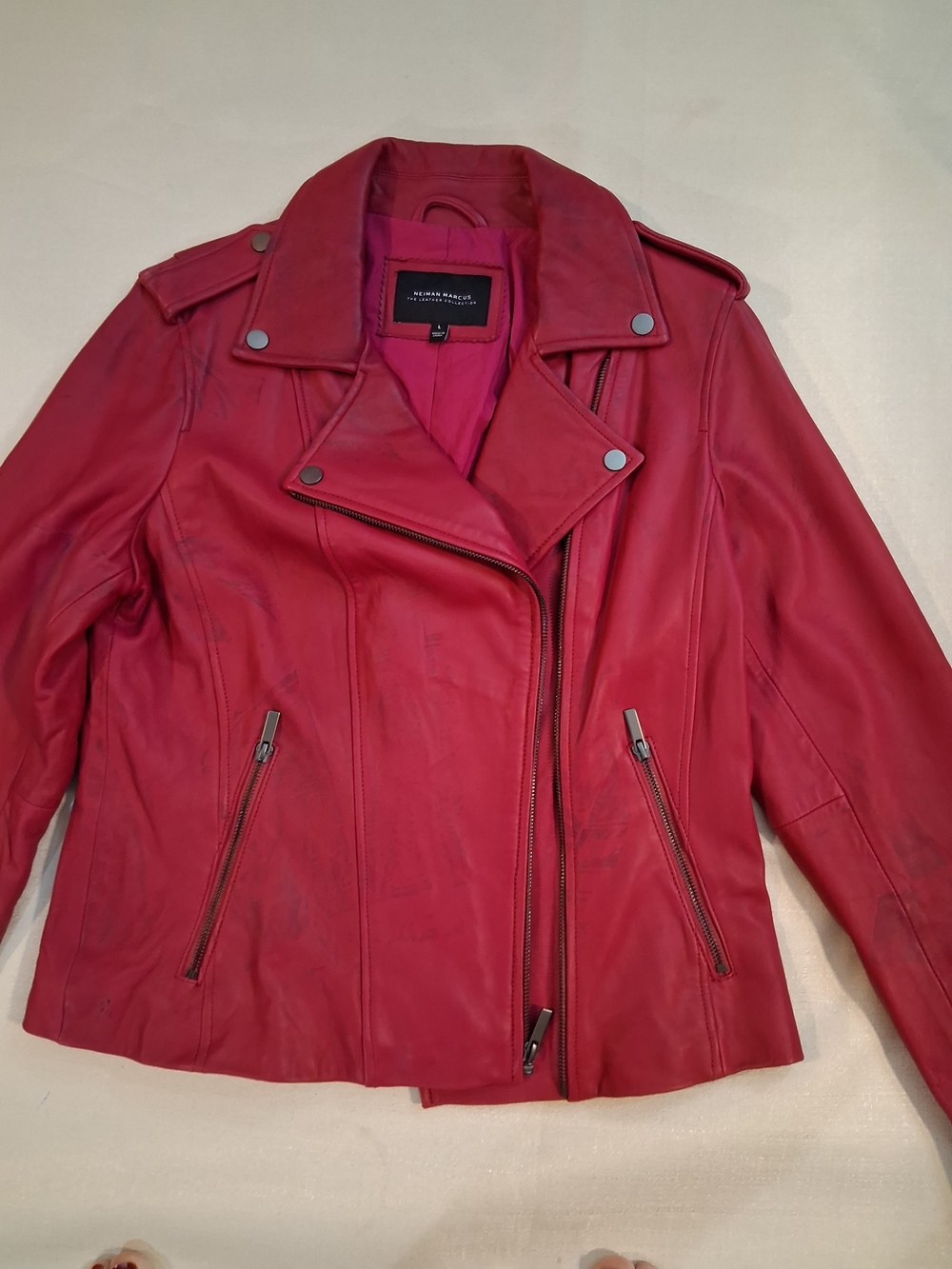 Neiman Marcus Red Jacket - Picture 3 of 3